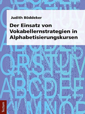 cover image of Der Einsatz von Vokabellernstrategien in Alphabetisierungskursen
